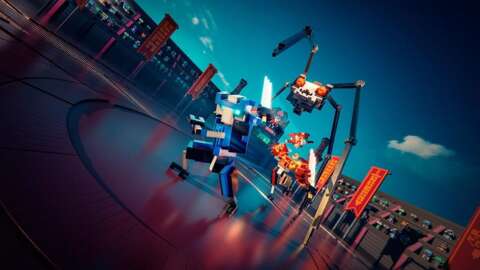 Clone Drone in the Danger Zone, juego gratuito de vóxeles en Epic Games Store