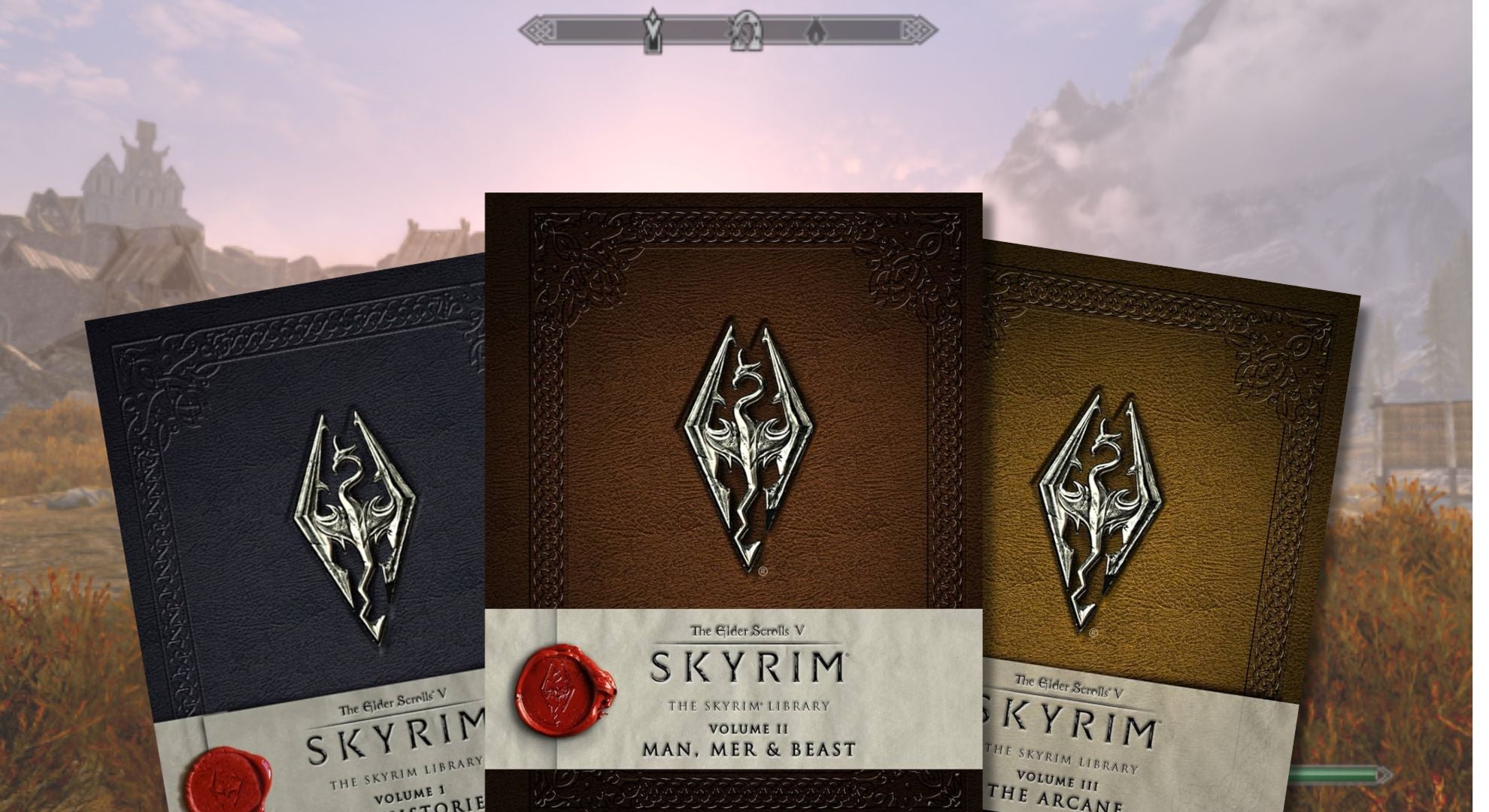 La biblioteca encuadernada de Skyrim al 45% de descuento: todos los libros del juego en papel