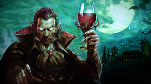 Pantalla de juego de Vampire Crawlers mostrando el dungeon y la interfaz de cartas