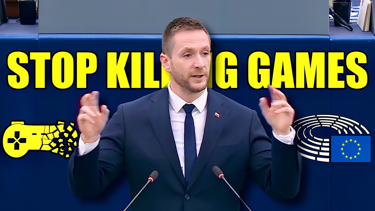 Un eurodiputado sabotea el debate sobre Stop Killing Games con un discurso anti-woke