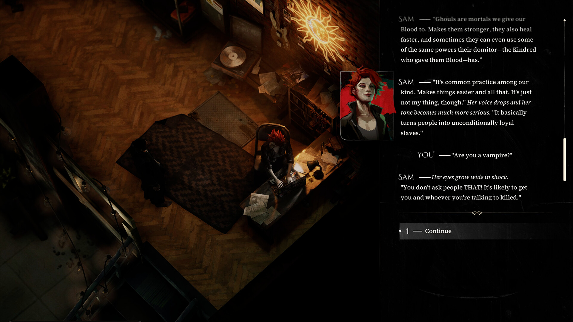 Arte oficial de Vampire: The Masquerade - Eternal Whispers
