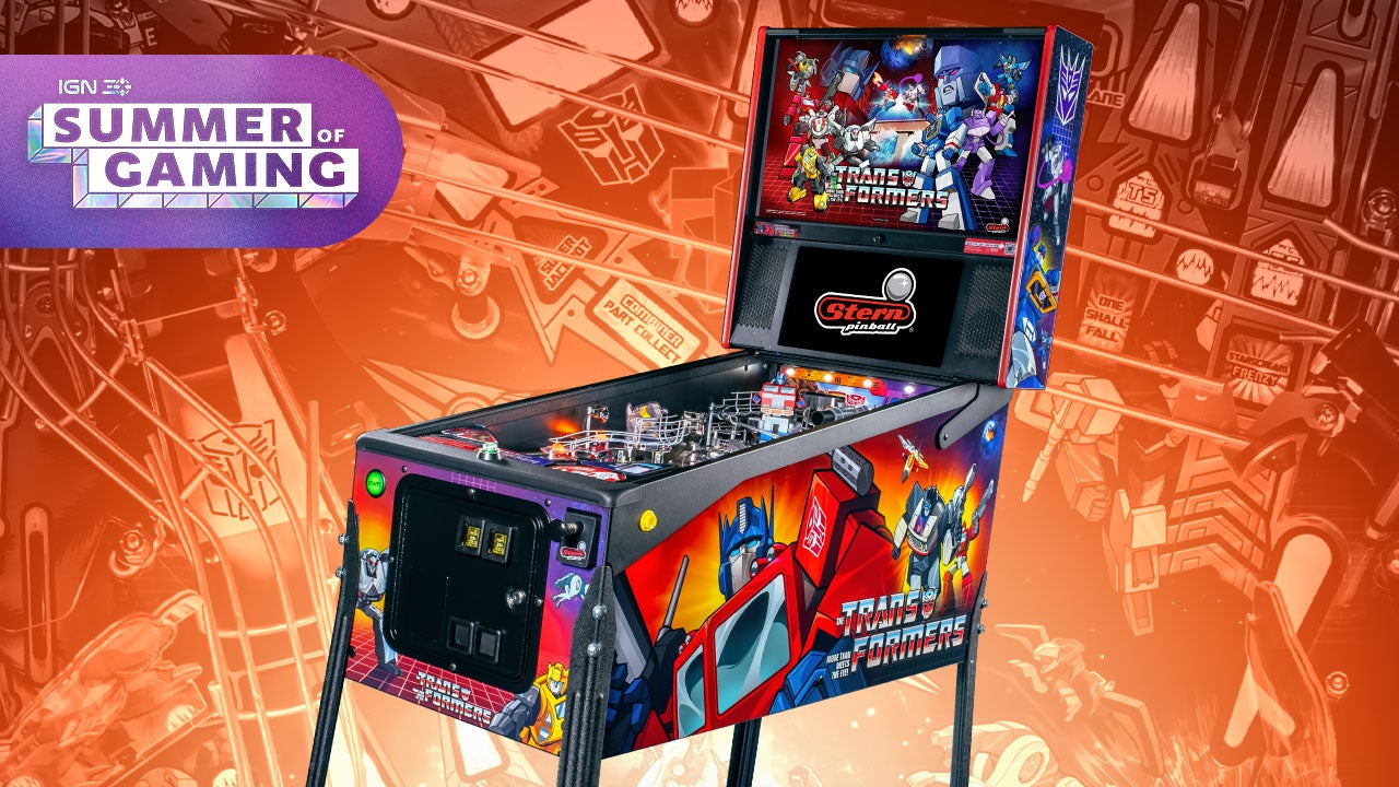 Stern lanza una máquina de pinball de Transformers G1 cargada de nostalgia