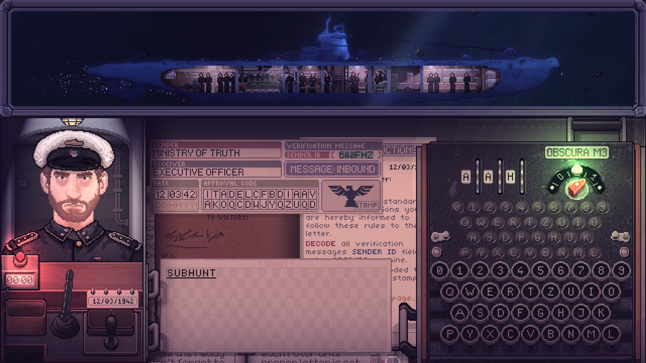 False Echo: un thriller de criptografía en la Segunda Guerra Mundial inspirado en Papers, Please