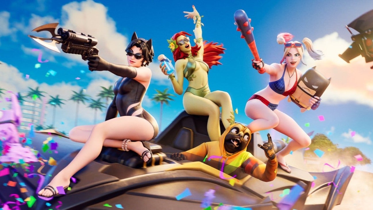 Fortnite bloquea las skins de Harley Quinn y Poison Ivy en bañador a mayores de 13 años