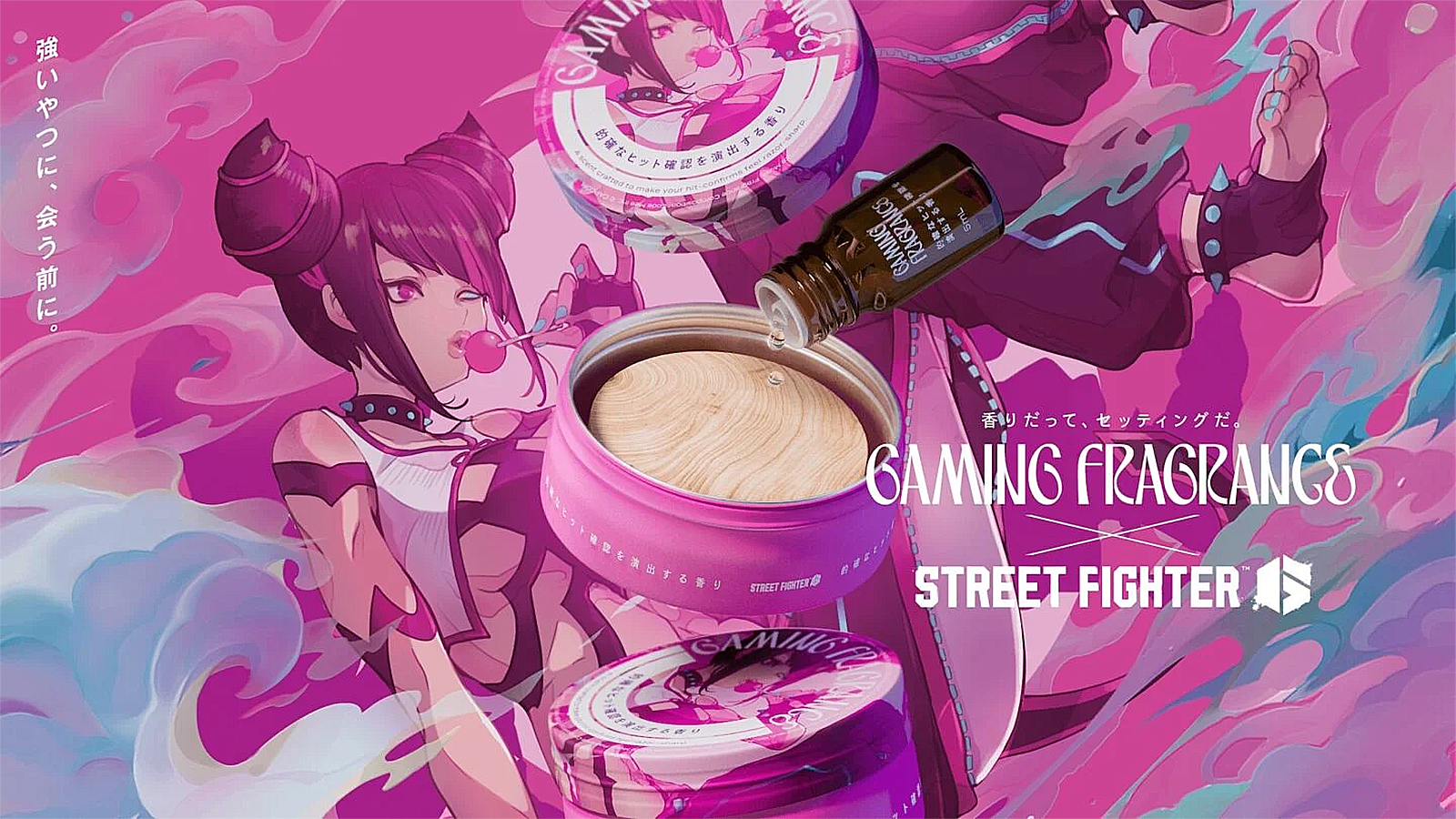 Street Fighter 6 lanza fragancias oficiales: huele como Juri, Ed o Ingrid