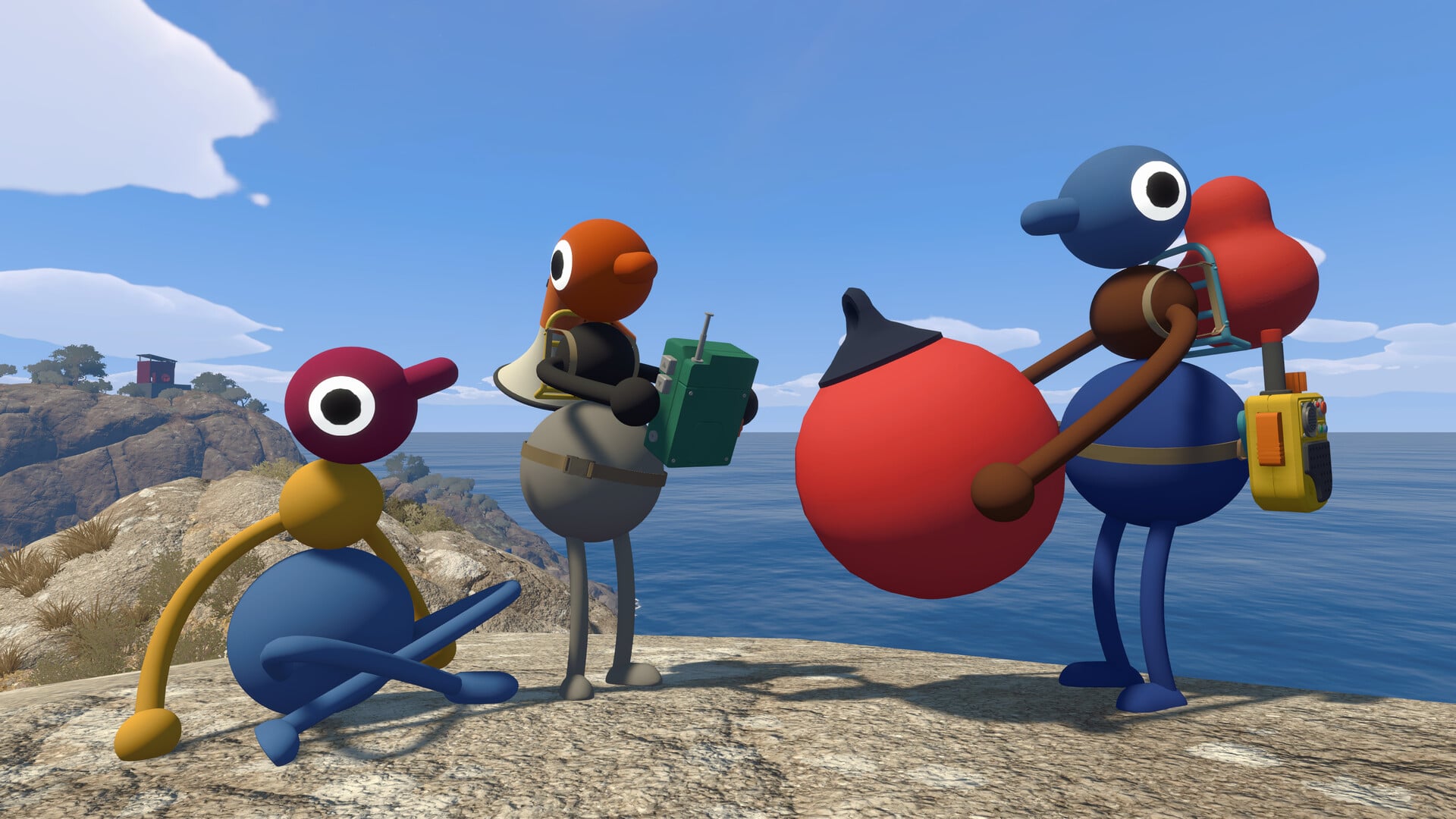 Big Walk, el cooperativo del creador de Untitled Goose Game, te obliga a hacer amigos