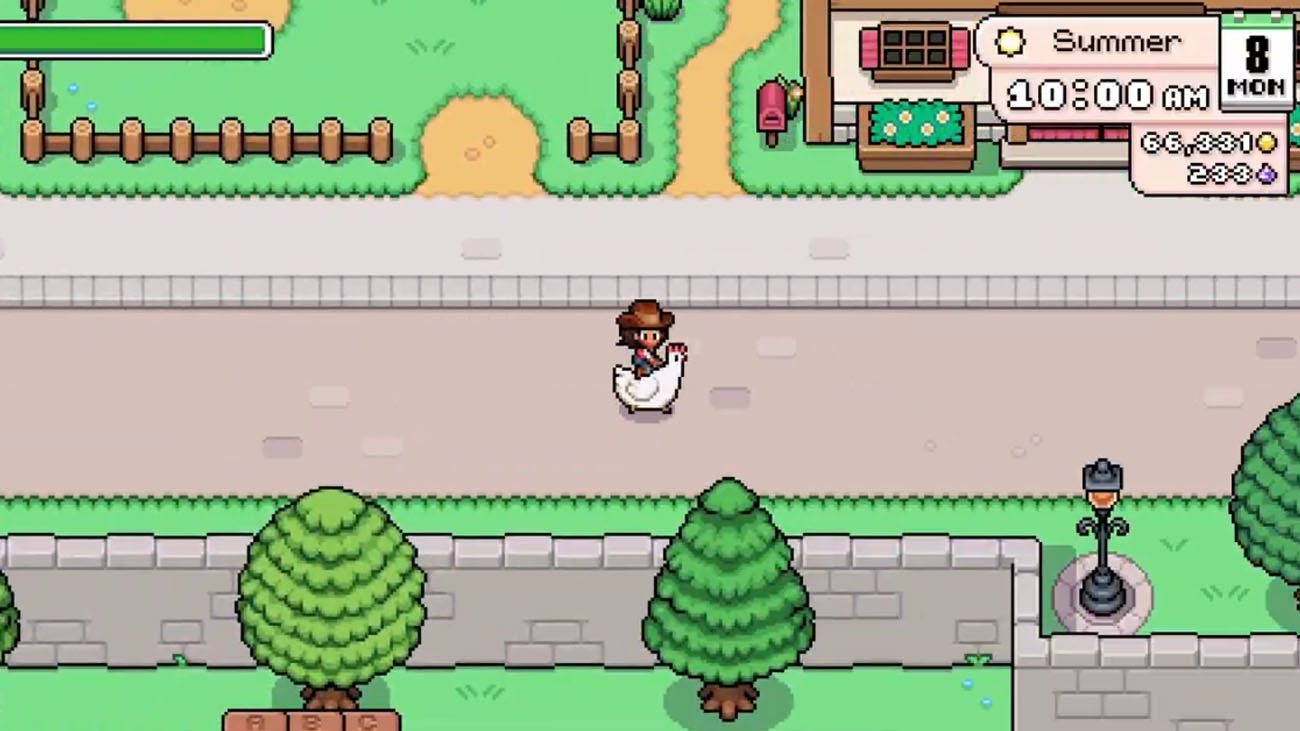 Fields of Mistria lanza su versión 1.0 y ya puedes montar una gallina gigante