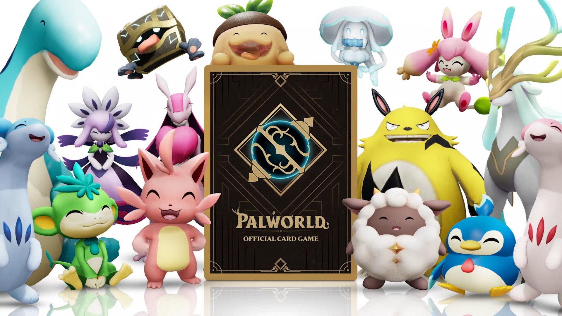 Cartas del juego de cartas coleccionables oficial de Palworld