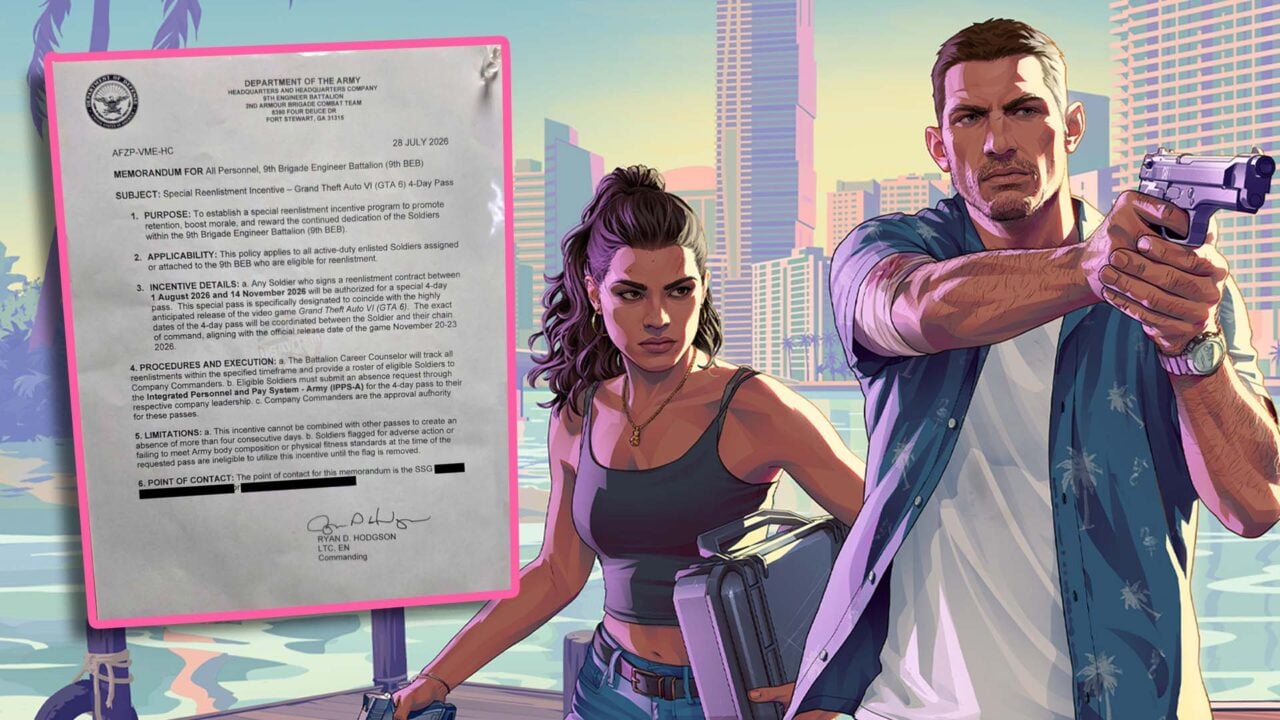 El Ejército de EEUU ofrece días libres para jugar a GTA 6 como incentivo para reenganchar soldados