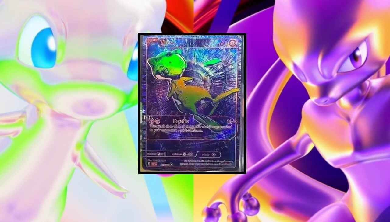 La carta de Mew del 30 aniversario de Pokémon podría ser la más rara de la historia del TCG