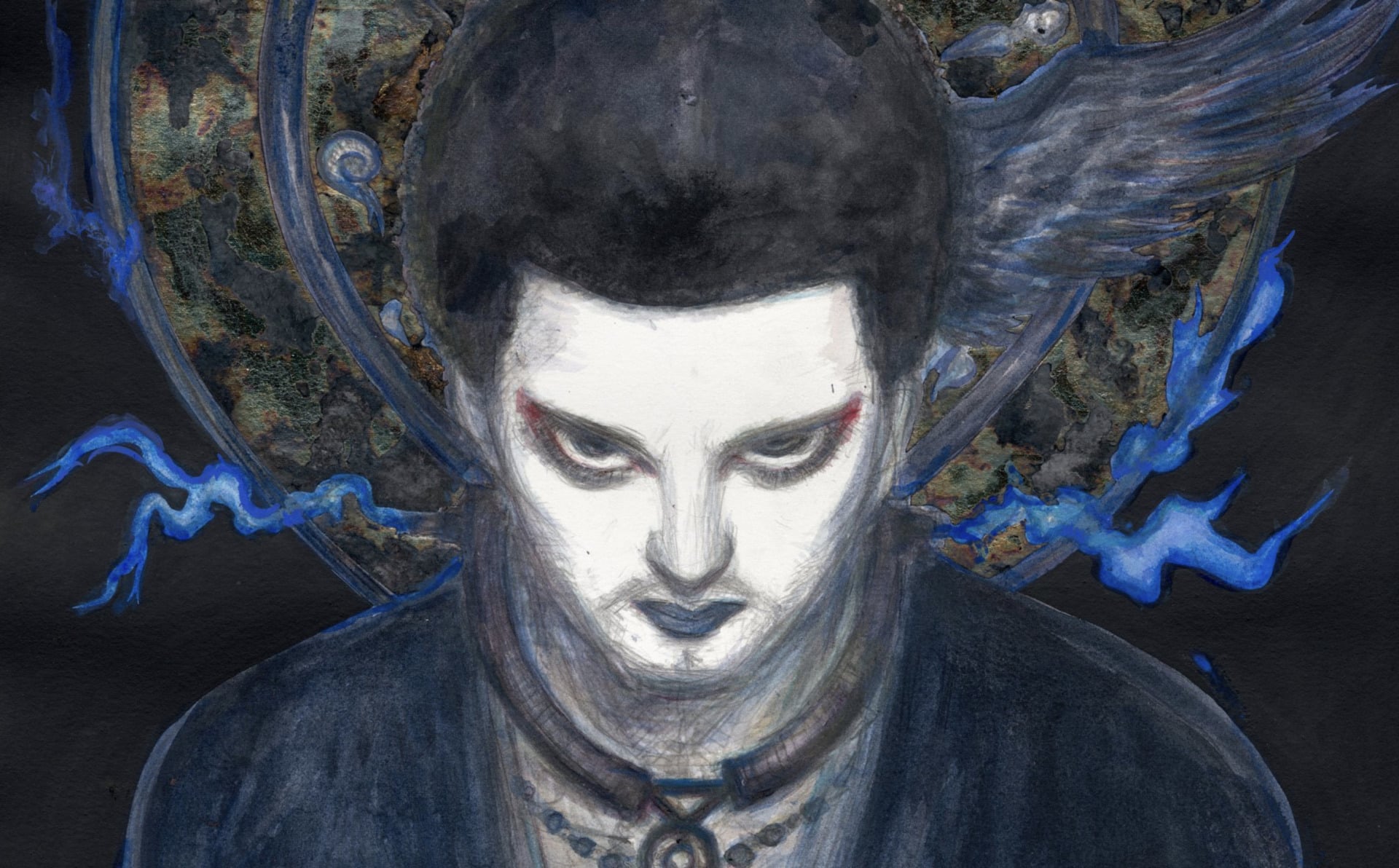 Yoshitaka Amano transforma la música de The Weeknd en arte de Final Fantasy