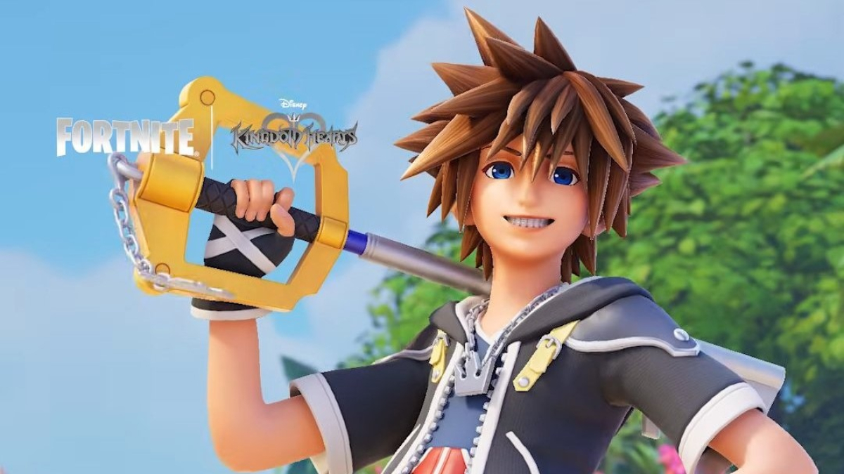 Sora de Kingdom Hearts llega a Fortnite: Epic confirma la colaboración