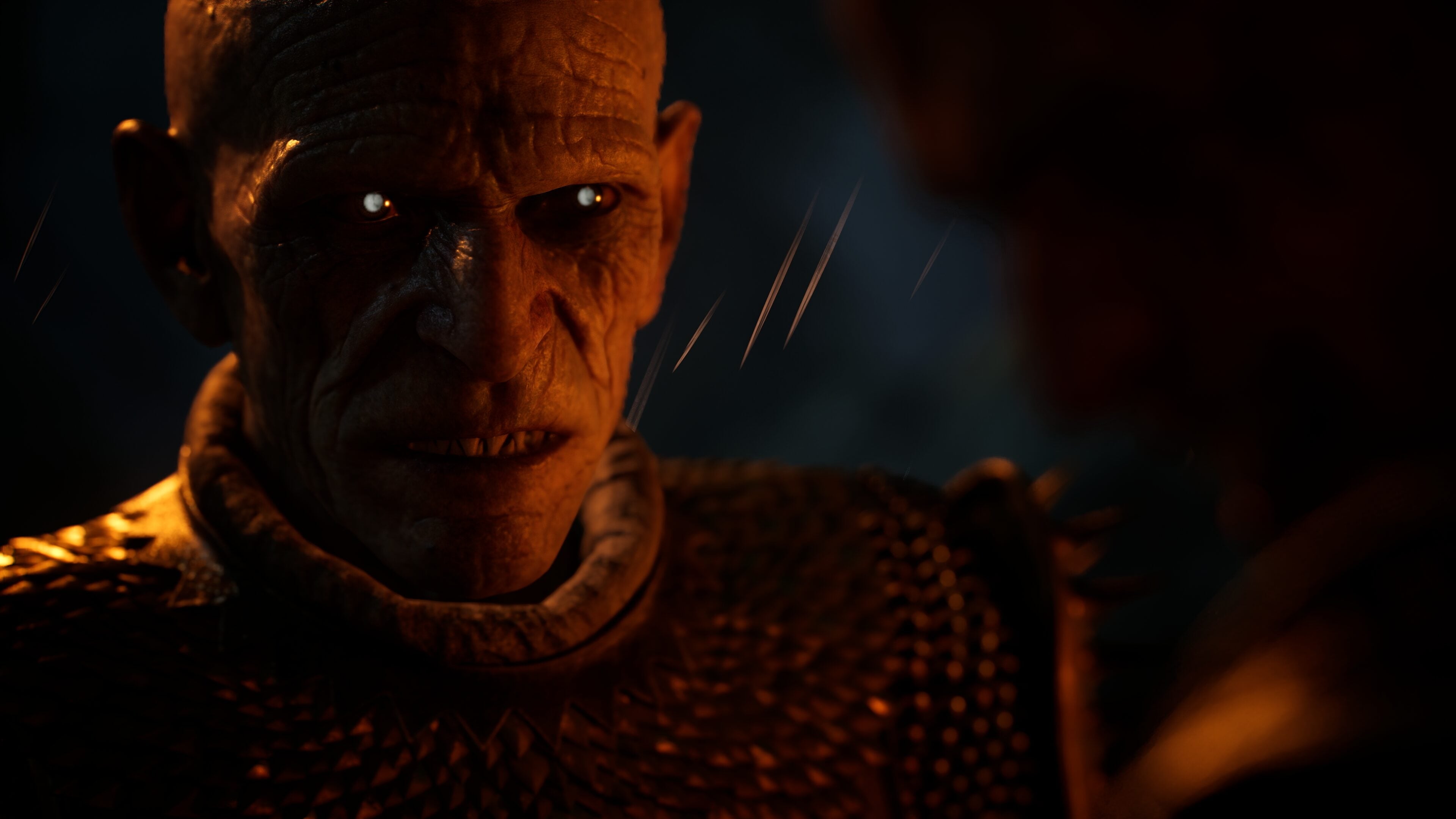 Captura de pantalla de The Blood of Dawnwalker mostrando el mundo del juego